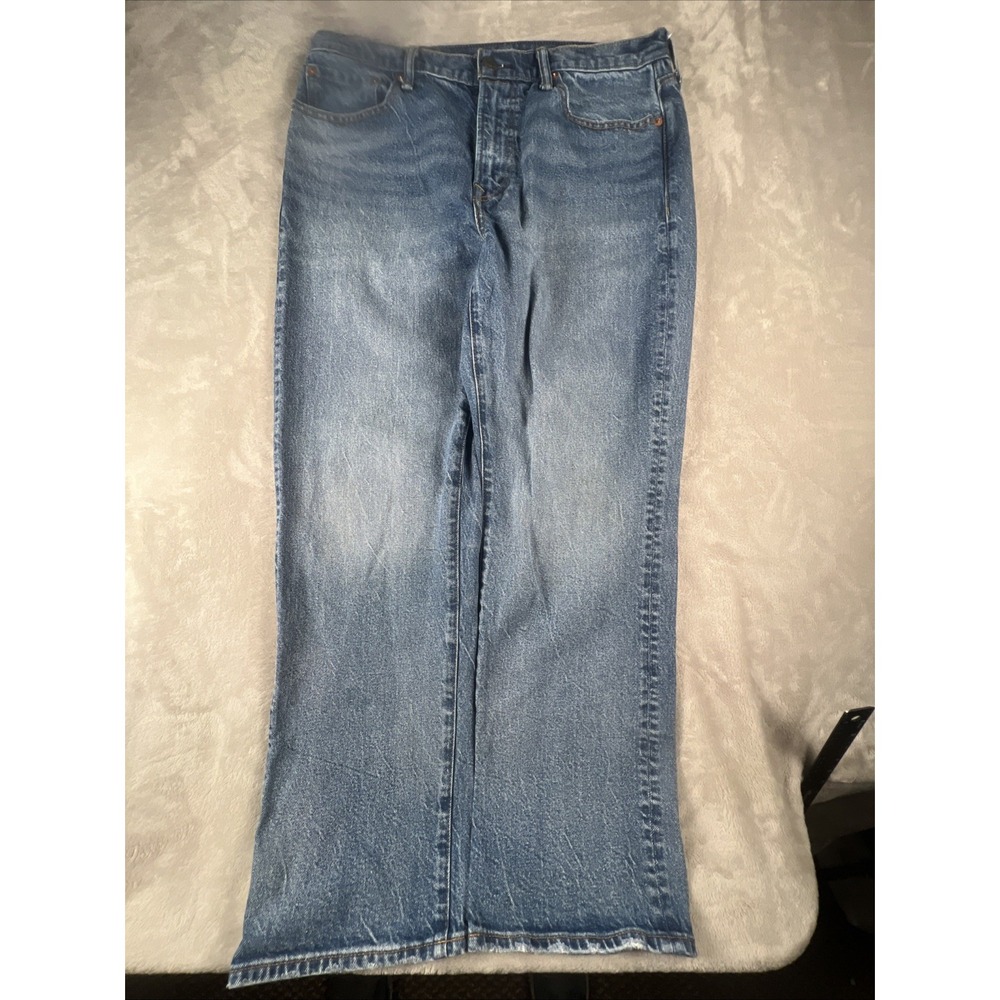 American Eagle Loose Fit Jeans Men Size Size 34x30  Denim Baggy Y2K Dark Wash